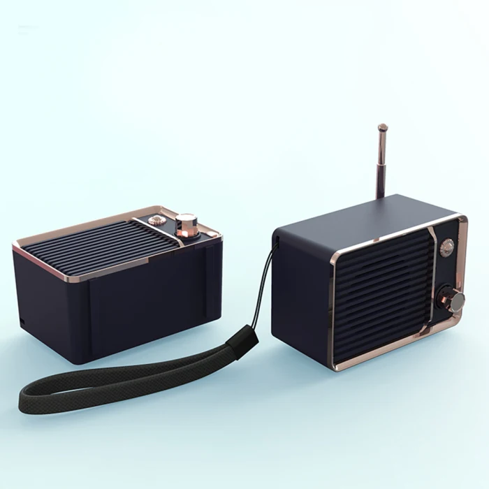 Ретро Ностальгический Мини Bluetooth динамик тяжелый бас 3D стерео объемный динамик s DQ-Drop