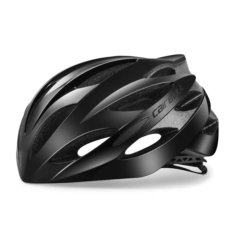 Kuulee унисекс легкий дышащий Удобный велосипед шлем - Цвет: black