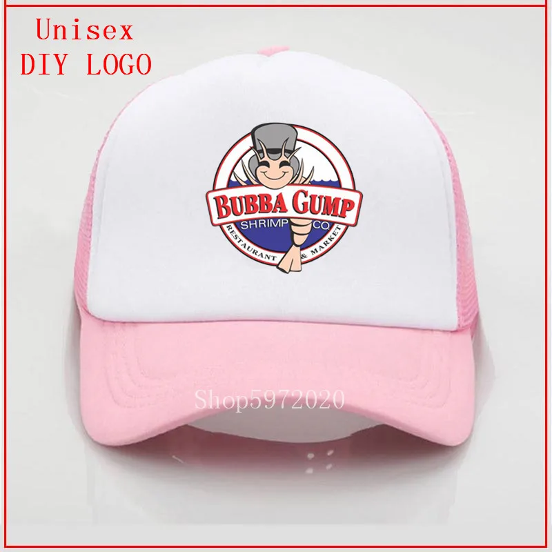 _ Bubba gump креветки забавные кепки мужские женские Бейсболка крутая хип хоп летняя