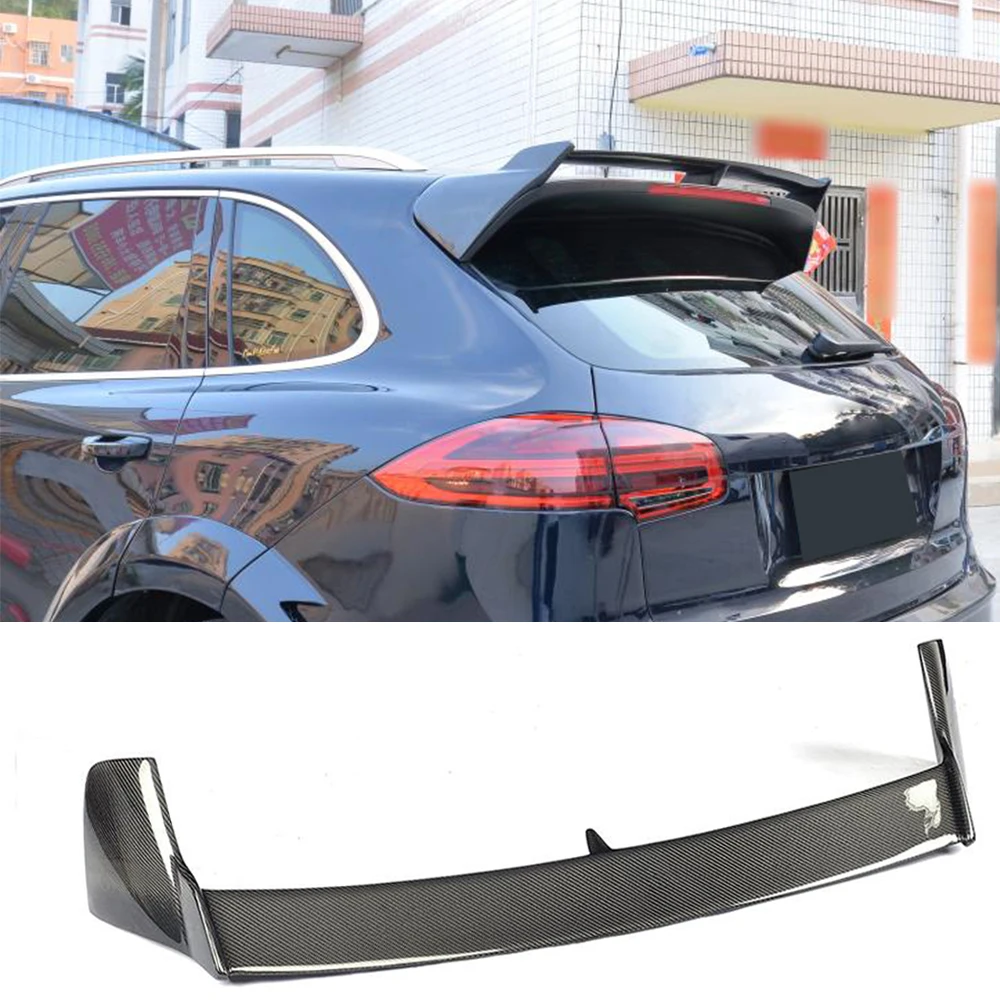 Спойлер на заднее стекло для Porsche Cayenne 958 Turbo S Sport 4 Door 2015 2017|rear window spoiler|window spoilerspoiler lip