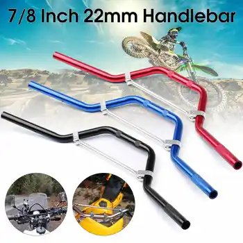 

22mm 7/8'' Motorcycle Aluminum Braced Handlebar Handle Bars For KTM 50cc 70cc 110cc 125cc 140cc Dirt Pit Bike ATV Scooter