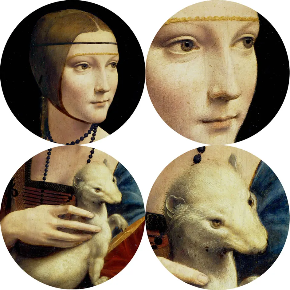 Картина на холсте с горным хрусталем, репродукции на стене от Leonardo Da Vinci, Знаменитая Картина на холсте, домашний декор