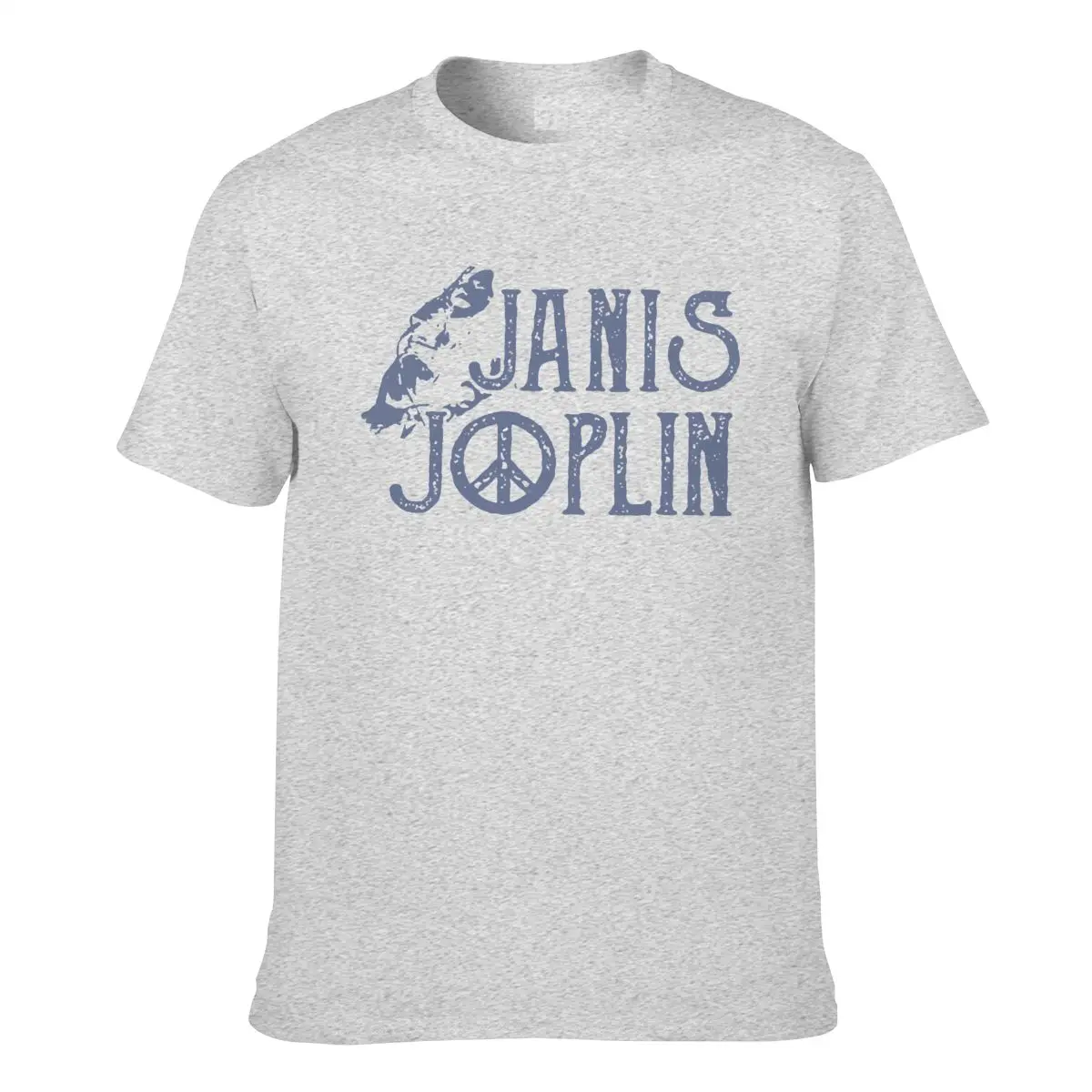 

Janis Joplin Men's Type Logo T-shirt Graphic Tee Shirt New Diy for Men Women Cotton Short Cn(origin)