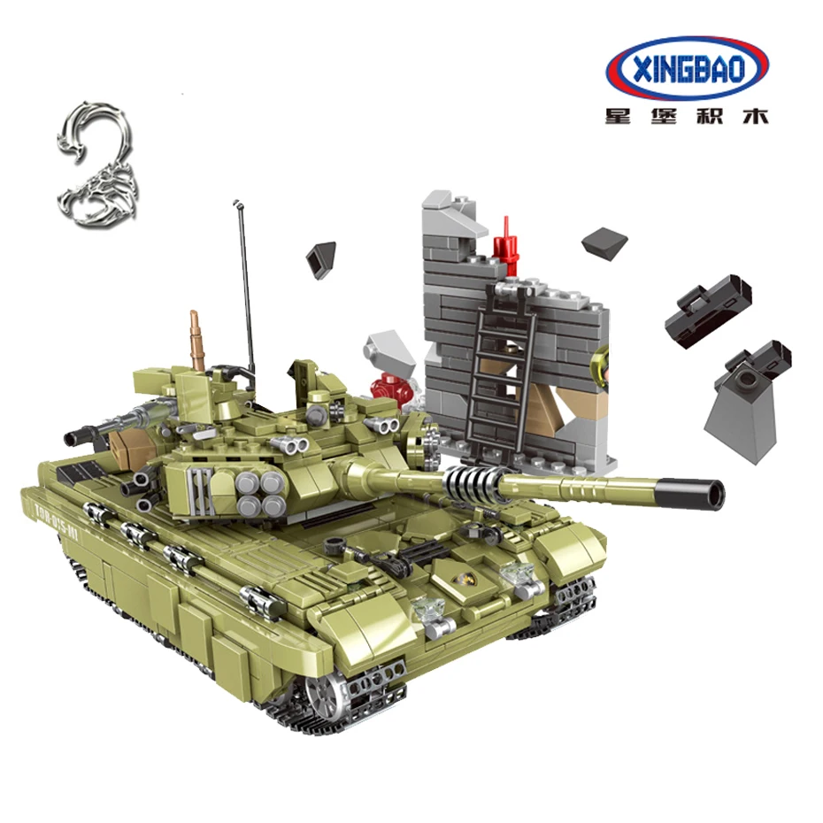 Новинка 06015 военная битва Xingbao серия WW2 1386 деталей строительные блоки кирпичи