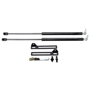

1Pair Car Front Engine Hood Lift Supports Props Rod Arm Gas Springs Shocks Strut For Nissan Qashqai J11 X-Trail T32 2014-2018