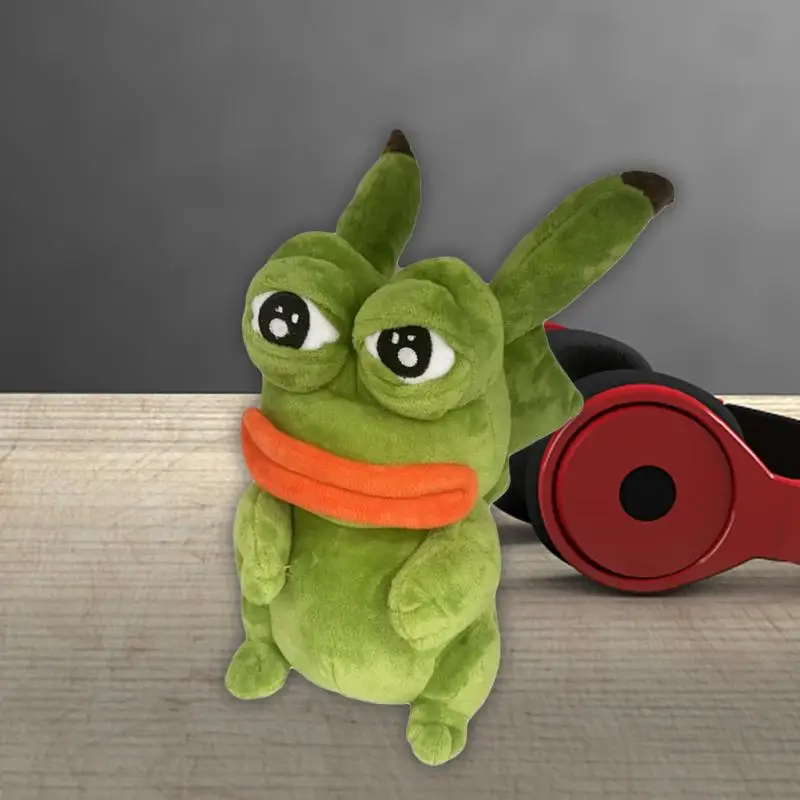 Kawaii мягкая игрушки для детей лягушка Spoof Sad Frog