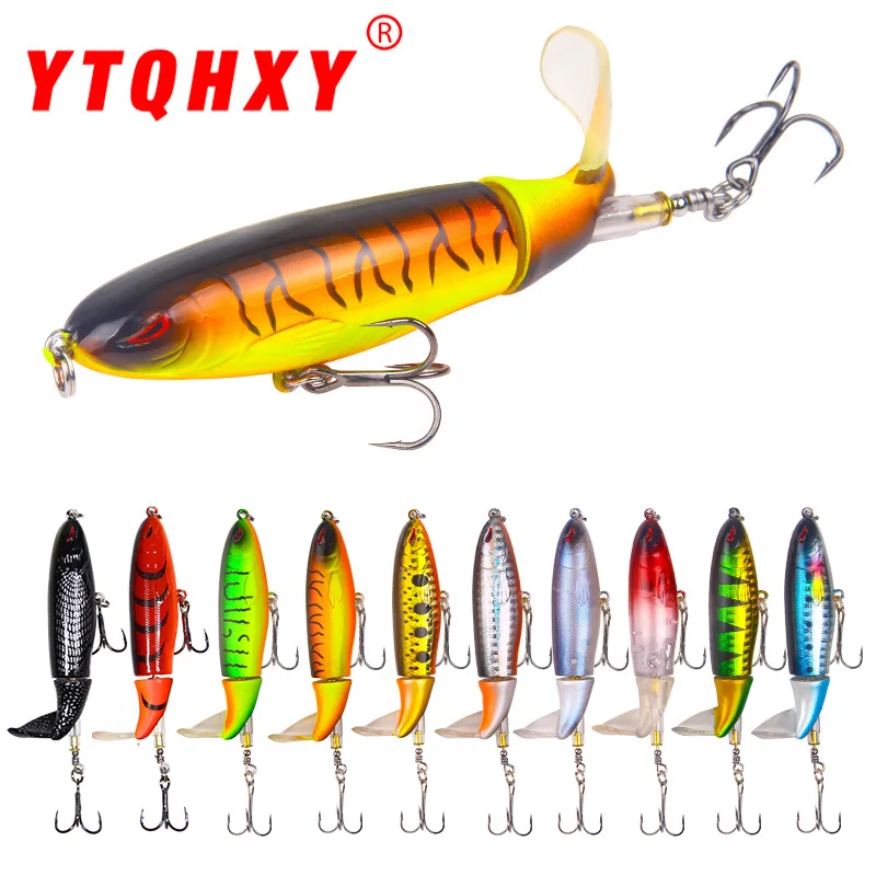 

Outdoor winter ice fishing hard bait13g/35g Artificial 3D eyes Bass Wobbler Propeller tractor Pesca Fishing tackle