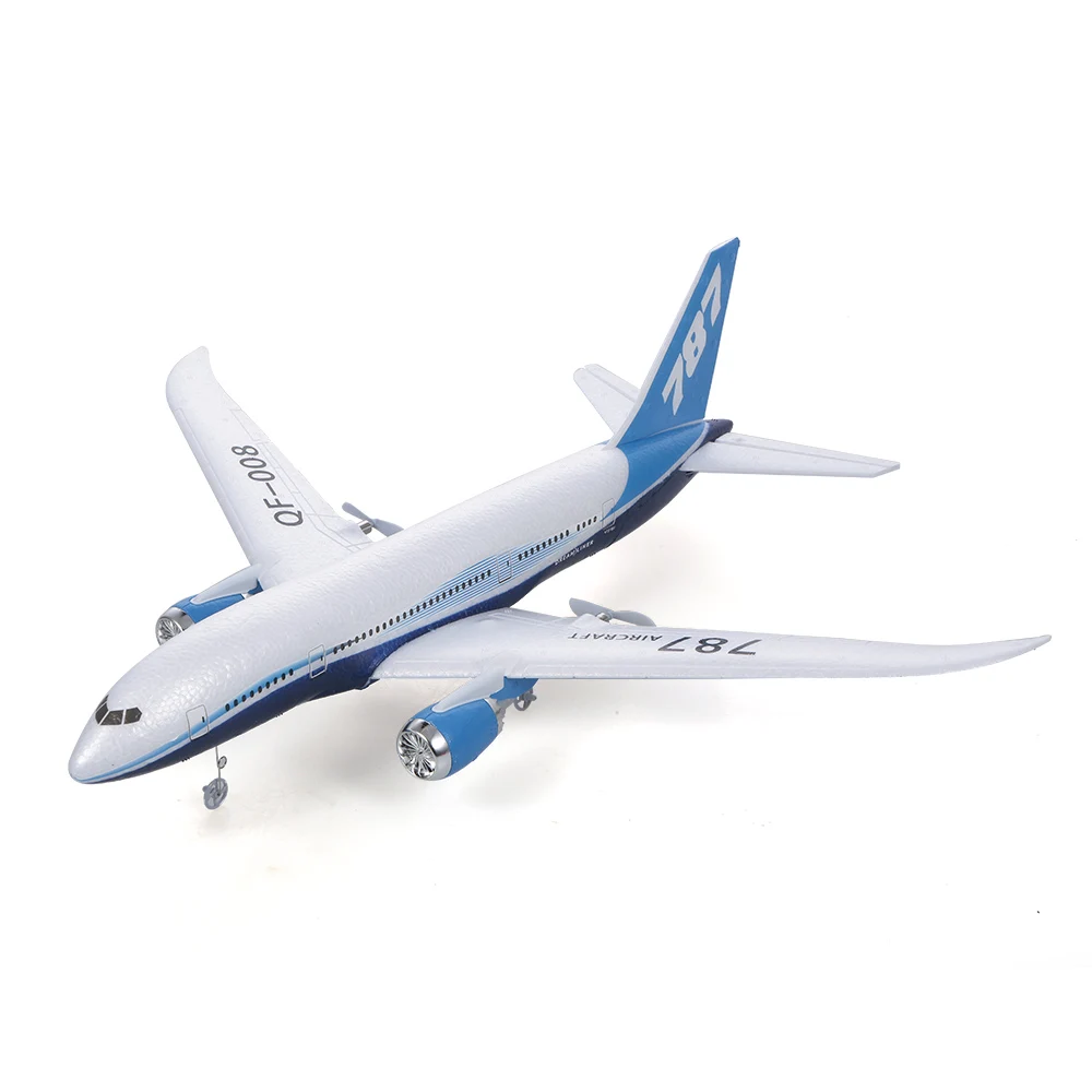 QF008 787 самолет Миниатюрная модель радиоуправляемого самолета 3CH 2,4G пульт дистанционного управления EPP самолет RTF RC игрушка