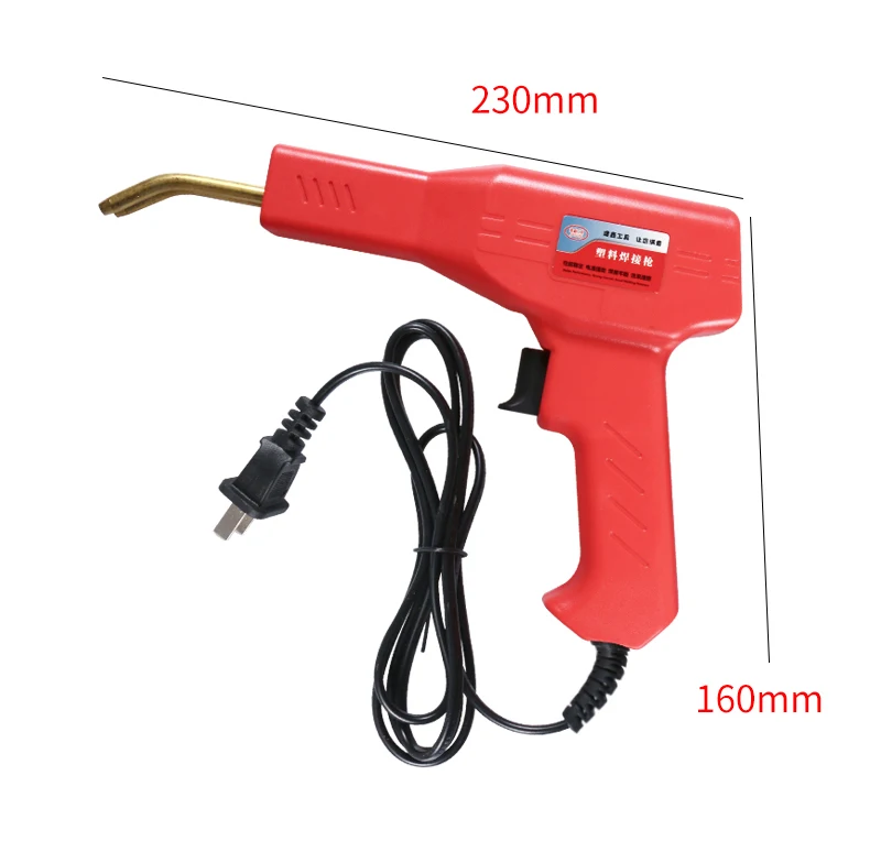 Plastic Welding Gun Heating Fuser Welder Machine Welding Nail Repair 4 Types Welding Wire Tool Car Bumper Repairing Hot Stapler