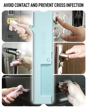 

Epidemic Prevention Open Door Disinfection Tool Press The Elevator Button Artifact Anti Epidemic Disinfection Product In Stock