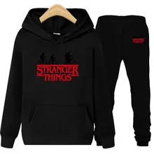 Модные мужские/женские толстовки с принтом «странные вещи 2», осенне-зимние мужские толстовки с капюшоном в стиле хип-хоп