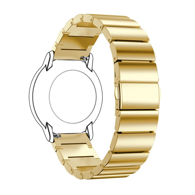For Huami Sport 22mm Stainless Steel Metal Strap For Huami amazfit GTR 3 / 2S 46mm Smart Watch Wristband Men's Women's Universal