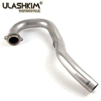 

e1 e11 For BMW G650X G650 X Motorcycle Exhaust Slip On Modified Front Middle Link Pipe used