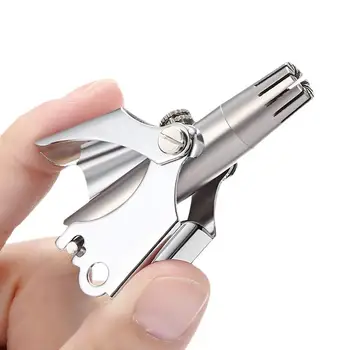 

Stainless Steel Manual Nose Trimmer For Shaving Nose Ear Hair Trimmer Shaver Razor Face Care For Man Washable Devices Nariz Nasa