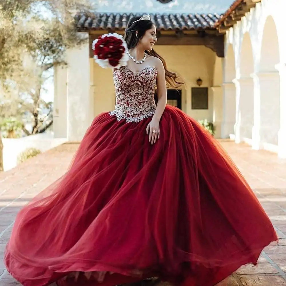 Reci-n-llegado-vestido-de-quincea-era-Burdeos-2020-encaje-apliques-vestido-de-bola-dulce-16