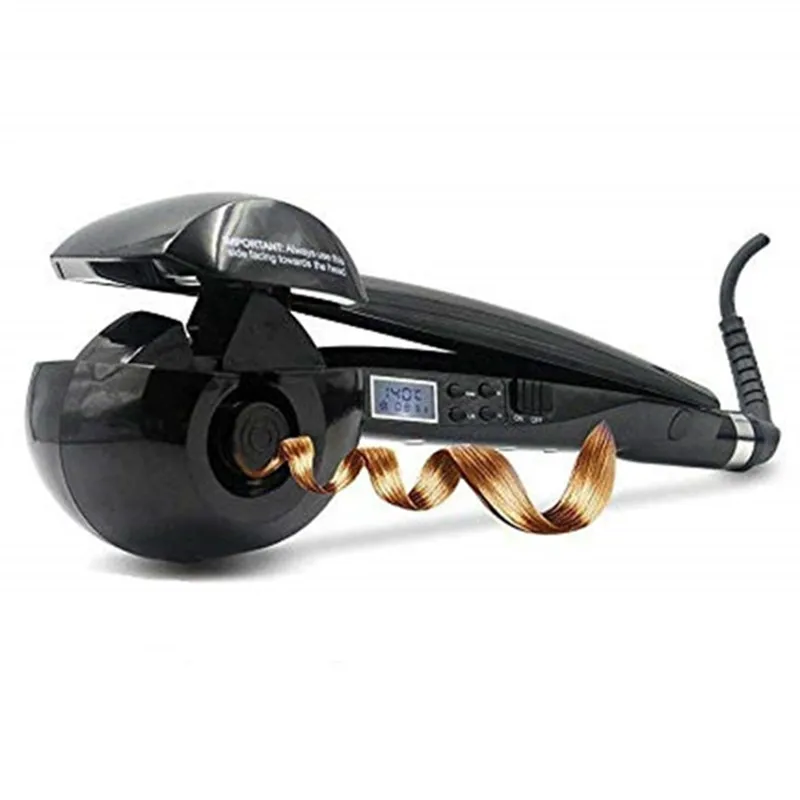 Автоматический ЖК-дисплей, анти-обжигающий щипцы для завивки волос, нагрев волос, бигуди, инструменты для укладки, стайлер, локон, керамический бигуди, спиральные WXB