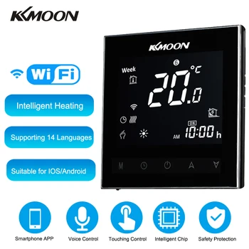 

WiFi Smart Thermostat Temperature Controller for Water Heating Works with Alexa Google IFTTT 7-Day Programmable AC 95-240V 5A