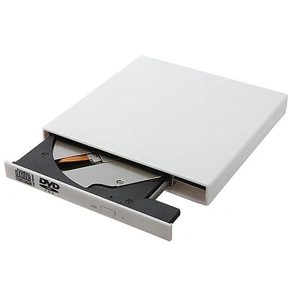 Ультра тонкий ExternalB 2,0 CD-ROM CD-Driver CD/DVD оптический драйвер портативный CD-Driver для портативных ПК Windows XP WIN 7#0803