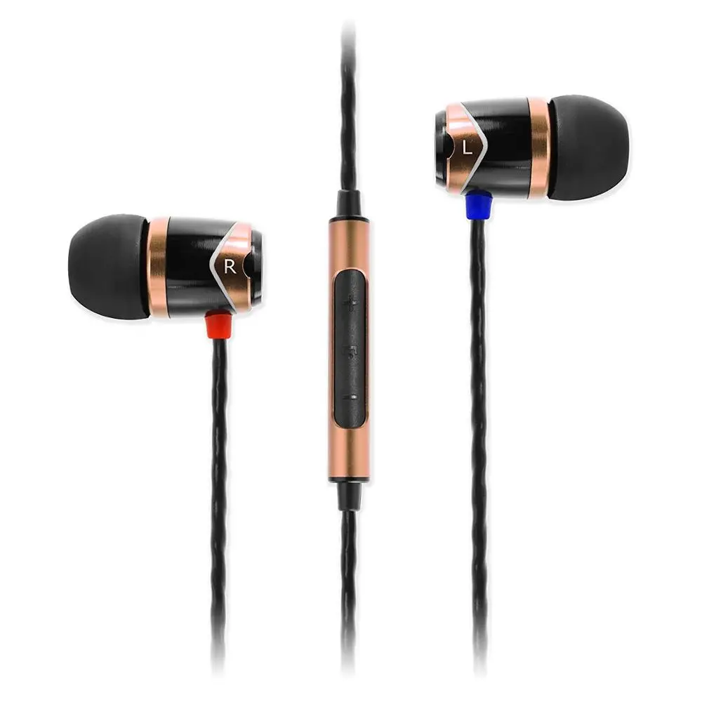 Fones de Ouvido Fones com Microfone e Remoto para Audiófilos Soundmagic Alta Fidelidade Smartphone no Ouvido Som Isolando E10c - Image 3