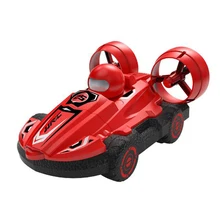 Jouet pour garçon, Hovercraft amphibie 2 en 1, nouveau 2.4G RC Water Land, bateau rapide Drift 1:5, Recharge étanche, haute vitesse, cadeau 