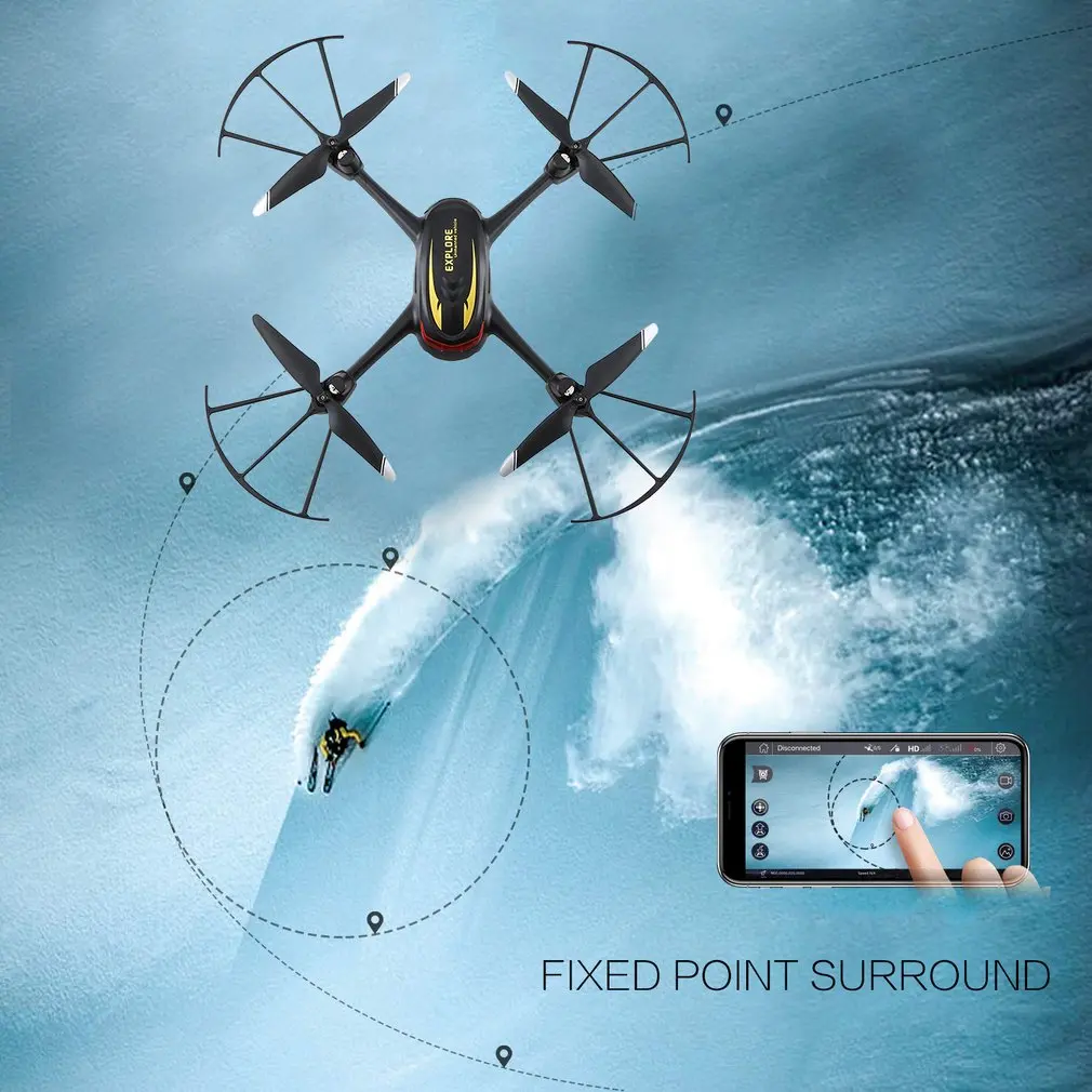 LM03 2,4G/5G WiFi FPV Радиоуправляемый Дрон с gps 1080P HD камерой RC вертолет самолет высота удержания воздушные видео игрушки для детей