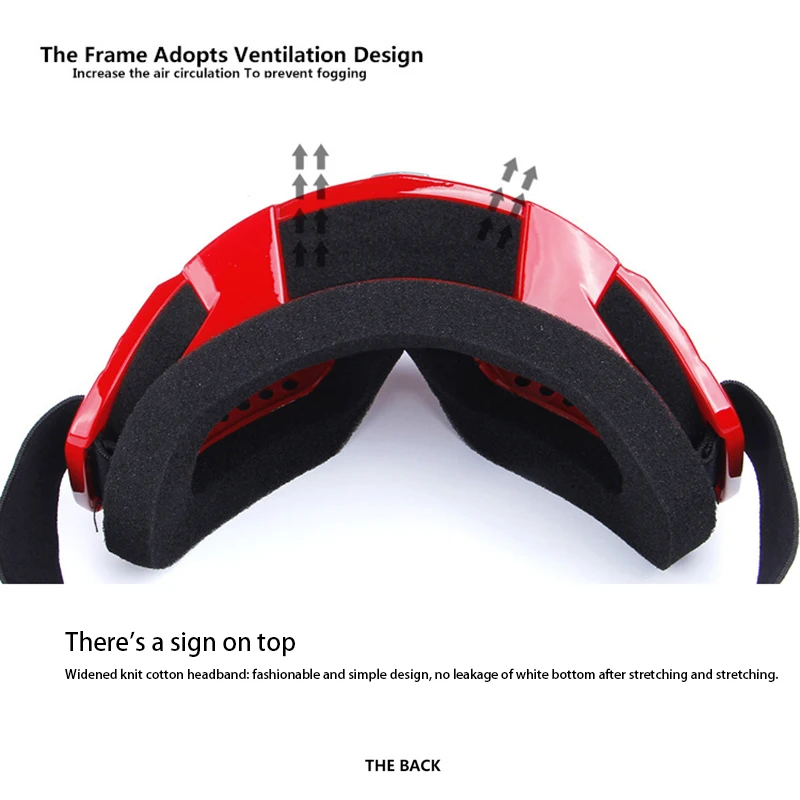 Eye Protector Anti-Wind Anti-UV Comfortable Adjustable Tape Cool for Men Women Outdoor Cycling Travel Hiking Accessory Glasses