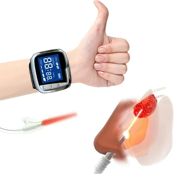 

Professional Medical Wrist Watch Cold Laser Therapy Hypertension Hyperglycaemia Laser Therapy Watch