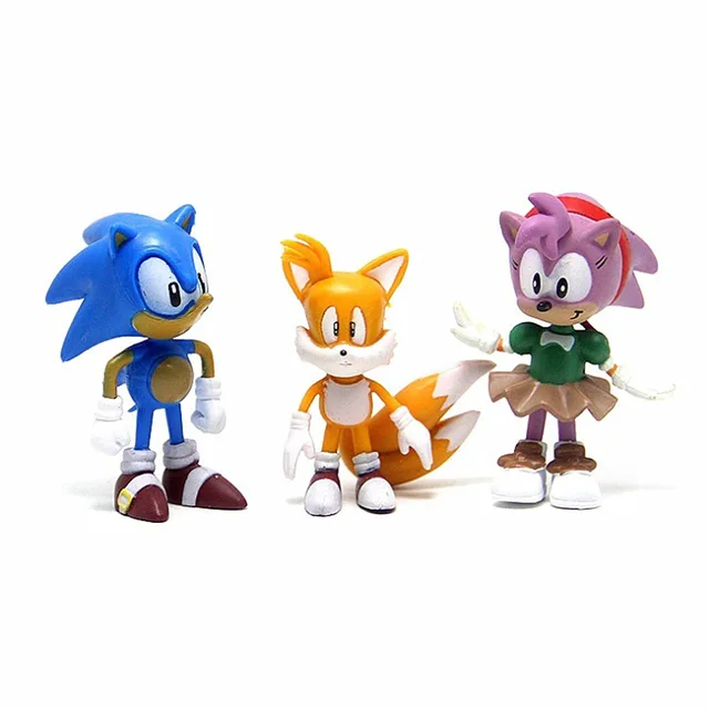 Figurines d'animaux Comansi Sonic Tails Plastique (7 cm) - DIAYTAR SÉNÉGAL