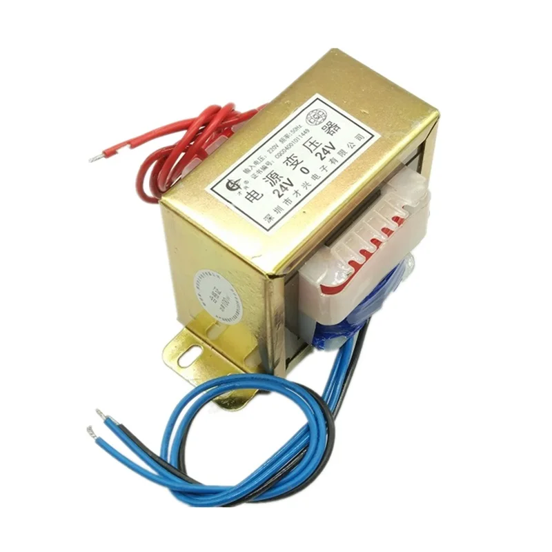EI86-100W тип 100 Вт трансформатор 100ва 220 В двойной 24 в 24 в* 2 двойная Группа 24 В 2A медный провод