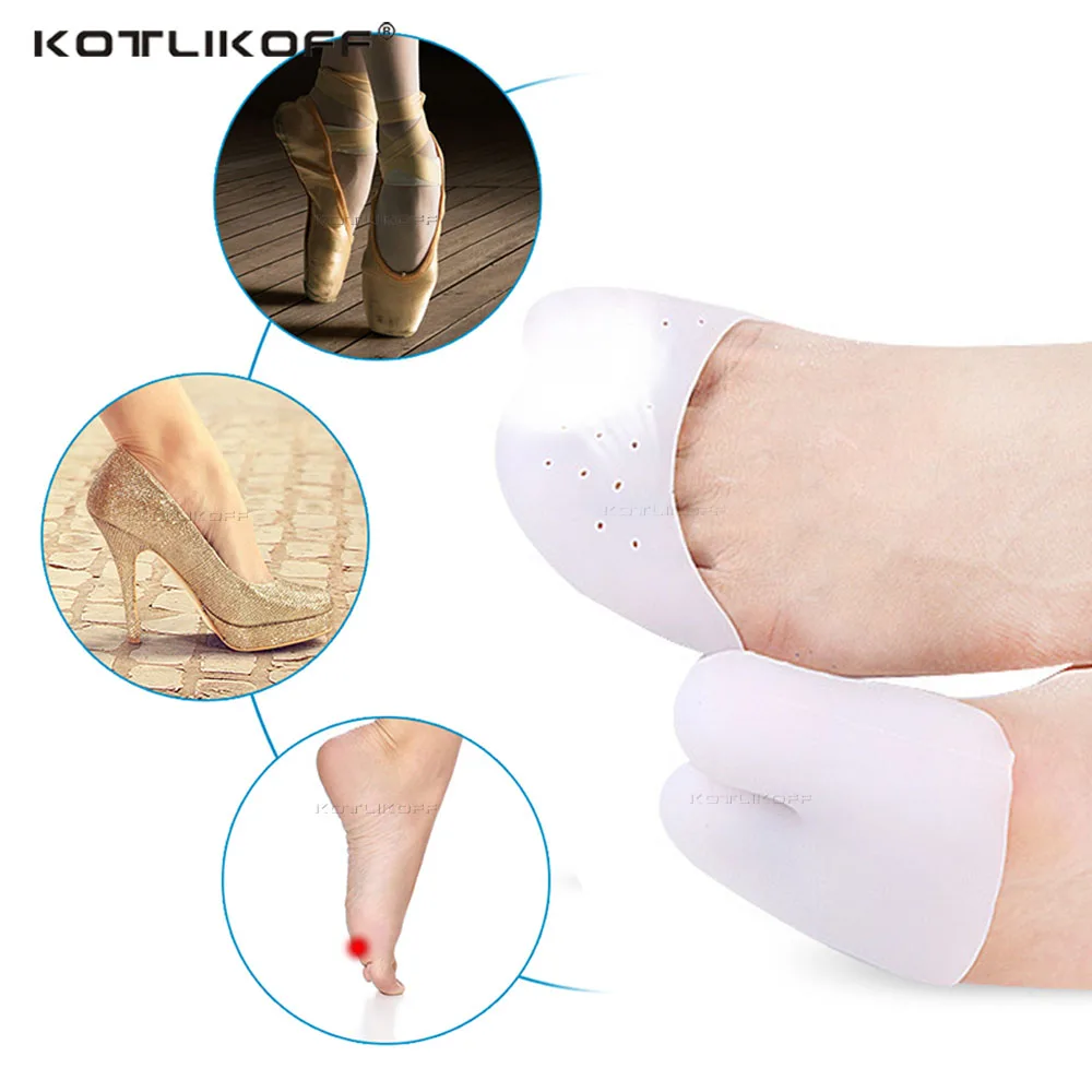 1 пара силиконовых перчаток для защиты ног балетные туфли на высоком каблуке с