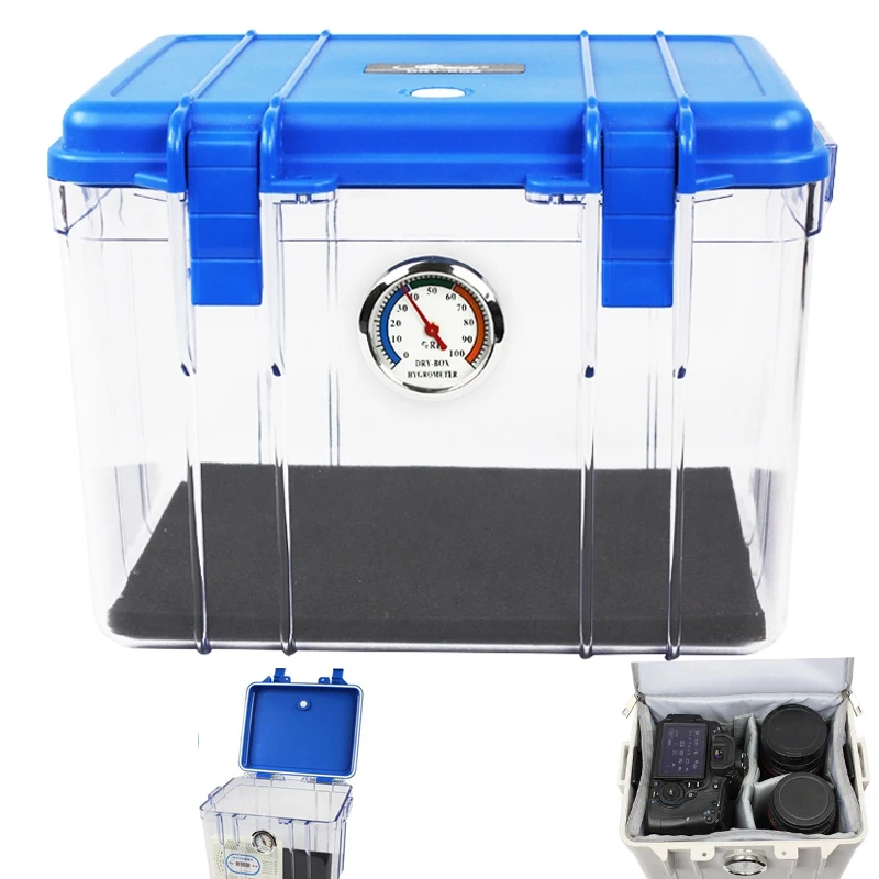 Waterproof Shockproof Case Dry Moistureproof Storage Seal Box Humidity Absorption For