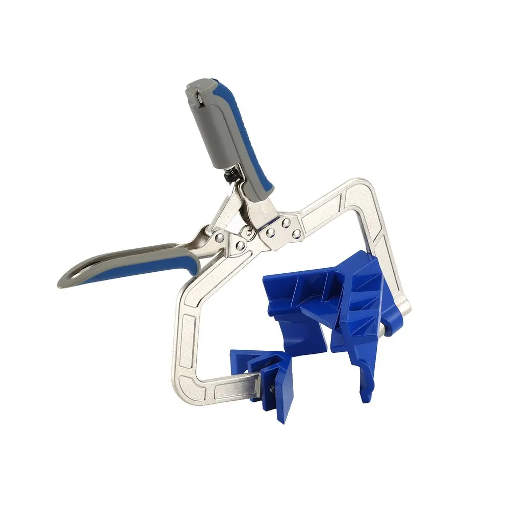 

90 Degree Right Angle Fixed Punch Mounter Corner Clamp Miter Jigs Woodworking Tool T Joints KHCCC For Kreg Jigs