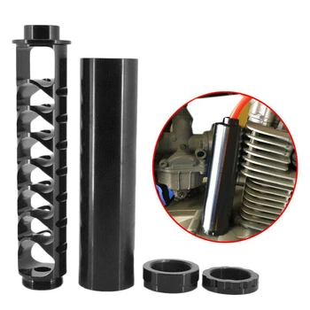 

Spiral 5/8-24 Fuel Filter Aluminum for NaPa 4003 WIX 24003 Car Slovent Black 6 Inch