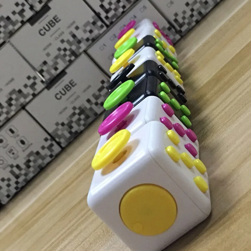 3,3 см куб высокое качество виниловые настольные игрушки для пальцев на день рождения Рождественский подарок антистрессовый кубик игрушки