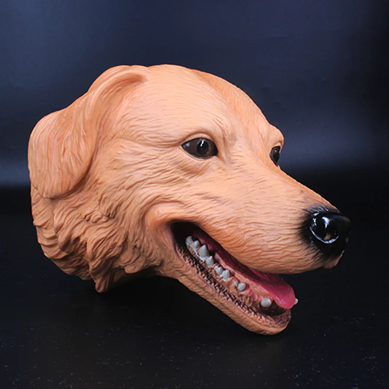 Лабрадор ретривер ручная кукла для рассказов рождественские игрушки животное