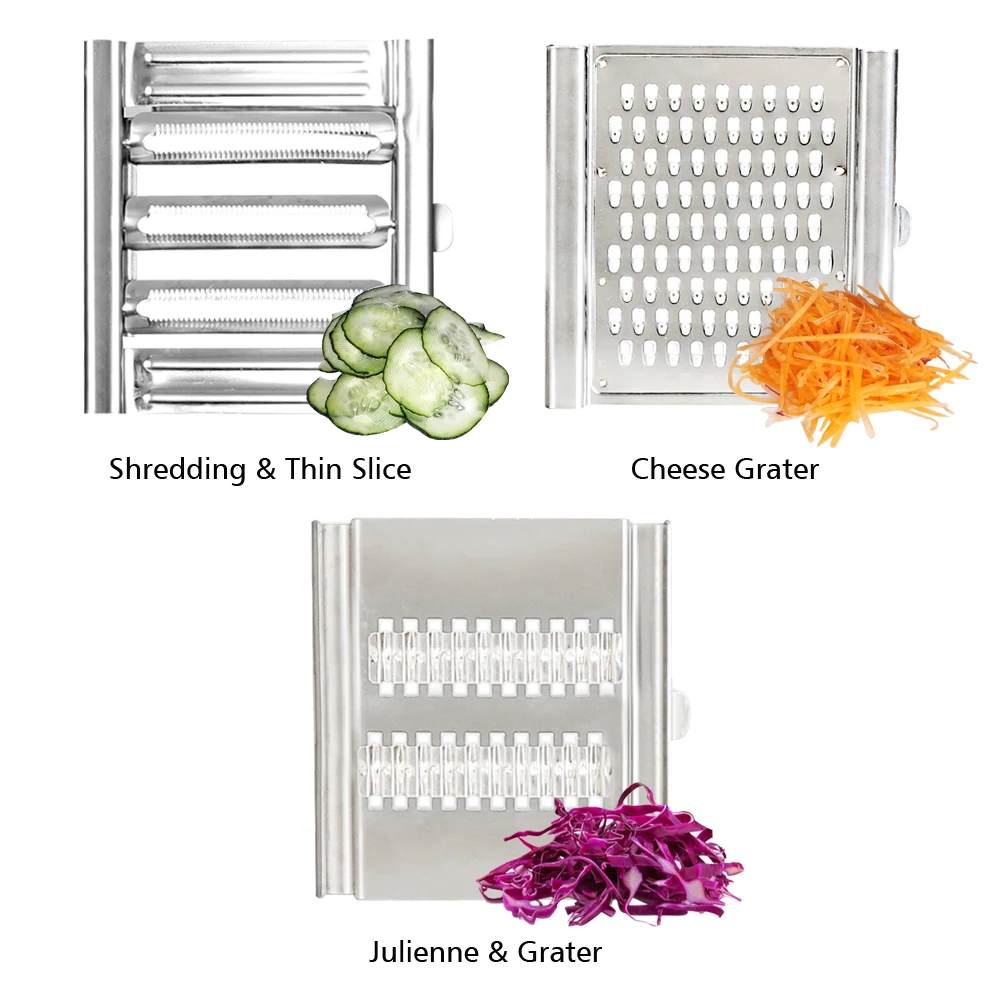 Shredder Cutter Stainless Steel Portable Manual Vegetable Slicer – Kitchen  Groups