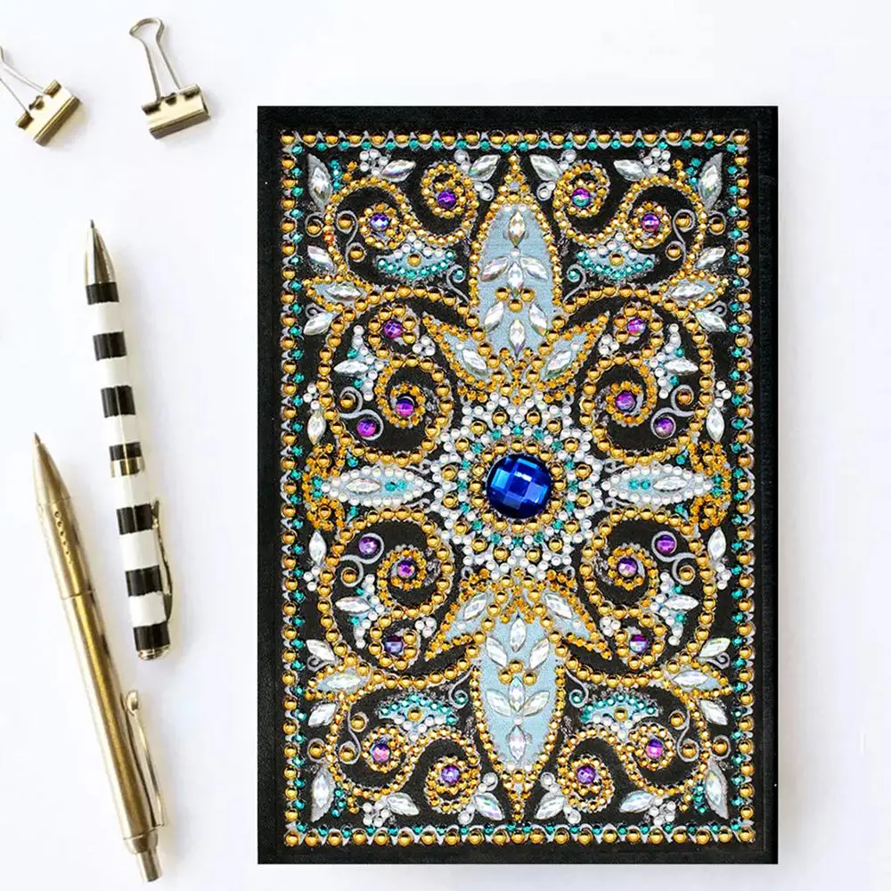 YOGOTOP Special Shaped 5d Diamond Painting New Arrivals Notebook Diamond Embroidery 64 Pages A5 Diary Book Mosaic Pictures Gift