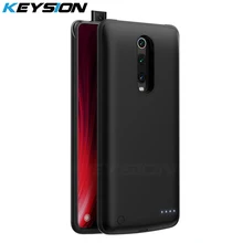 KEYSION 6500mAh Портативный чехол для аккумулятора для Xiaomi mi 9T Pro 9 SE A3 CC9e power Bank чехол для зарядки для Red mi K20 Note 7 Pro
