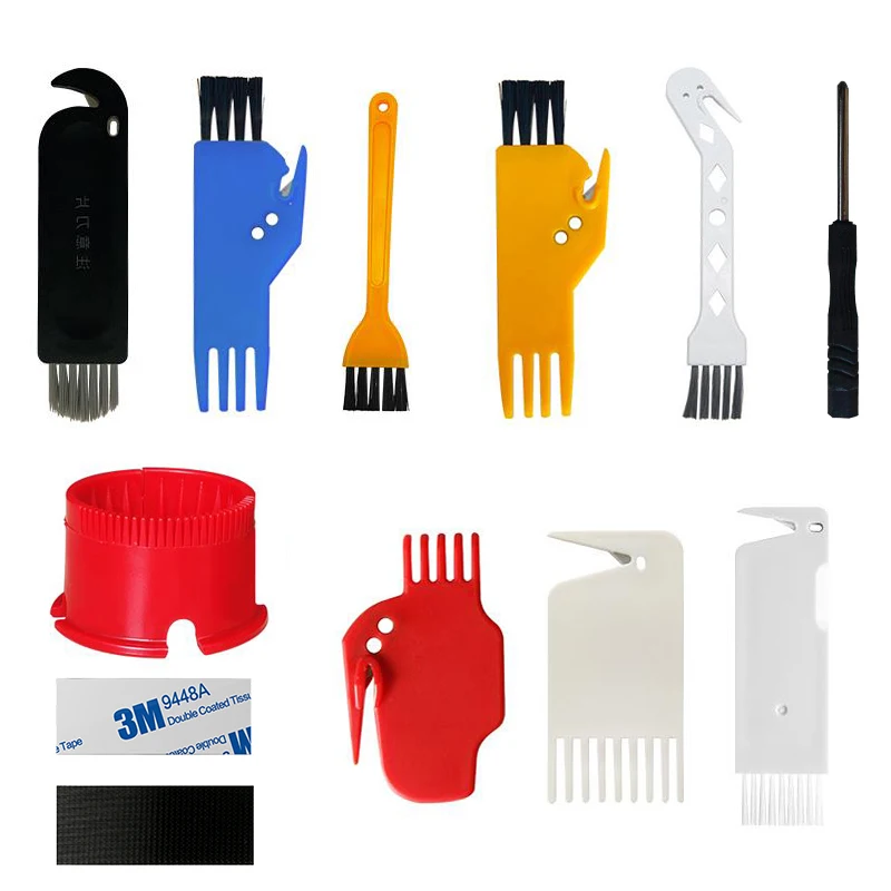 

Filter Cleaning Brush Cut Combing Hair Tools Tape Bumper strip Screwdriver for Robot Vacuum Cleaner for Xiaomi iRobot Conga iLif