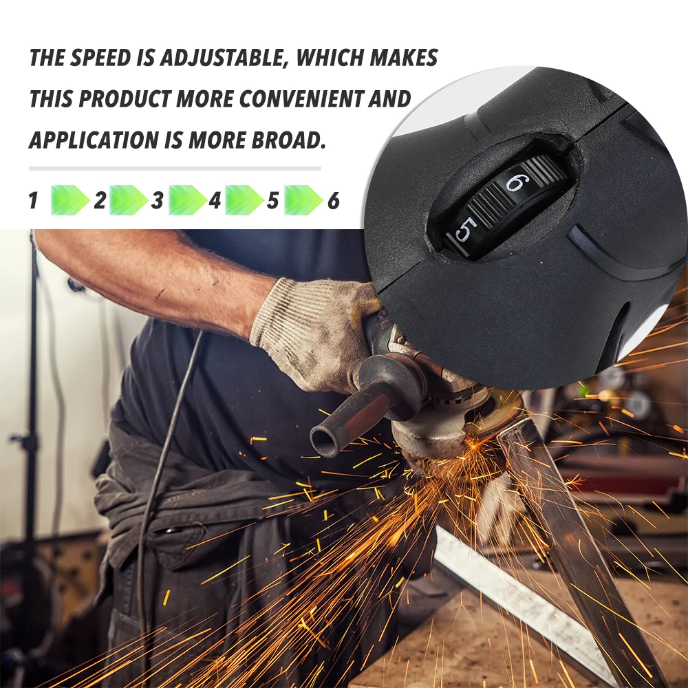 

220V 800W Portable Electric Angle Grinder Household Polishing Machine Multifunctional Grinding and Cutting Machines