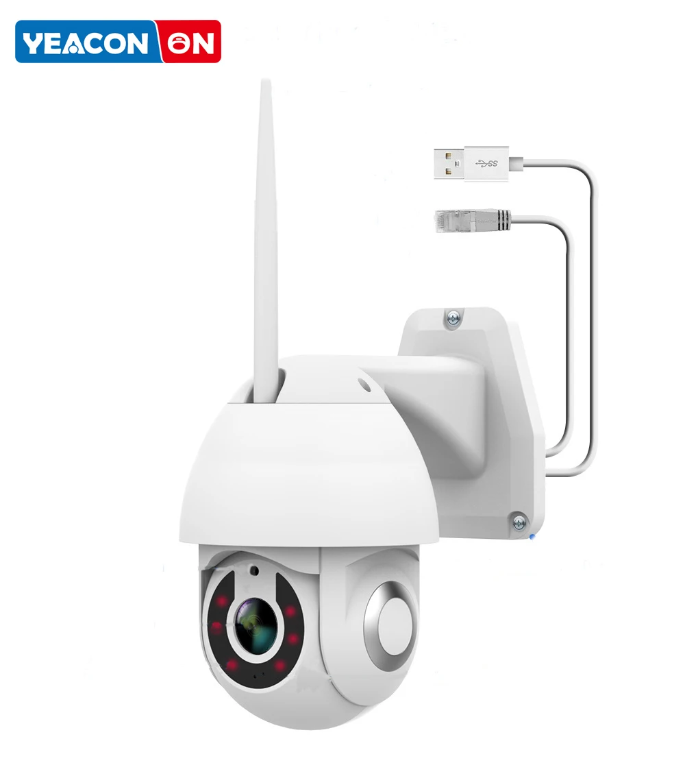 Tuya WiFi камера CCTV камера с дистанционным выключателем Смарт ночного видения мобильный удаленный мониторинг приложение умный дом