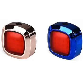 

Bicycle Tail Light Brake Induction USB Rechargeable LED Safety Rear Waterproof Easy to Install Highlight Modification