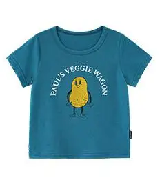 Новая модная детская хлопковая футболка, топы для мальчиков и девочек, футболка, Детская футболка, одежда для малышей, летняя одежда - Цвет: as picture