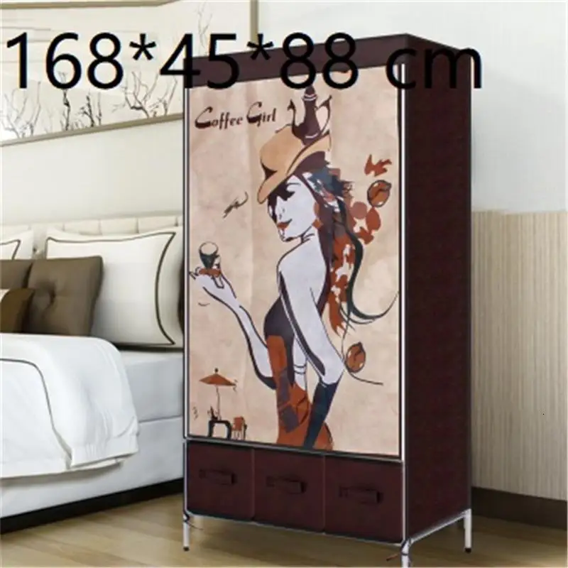 Version AJ Ropero Armadio Penderie комод для габинете Armario Armazenamento мебель для спальни Guarda Roupa De Dormitorio Mueble шкаф - Цвет: Version AJ