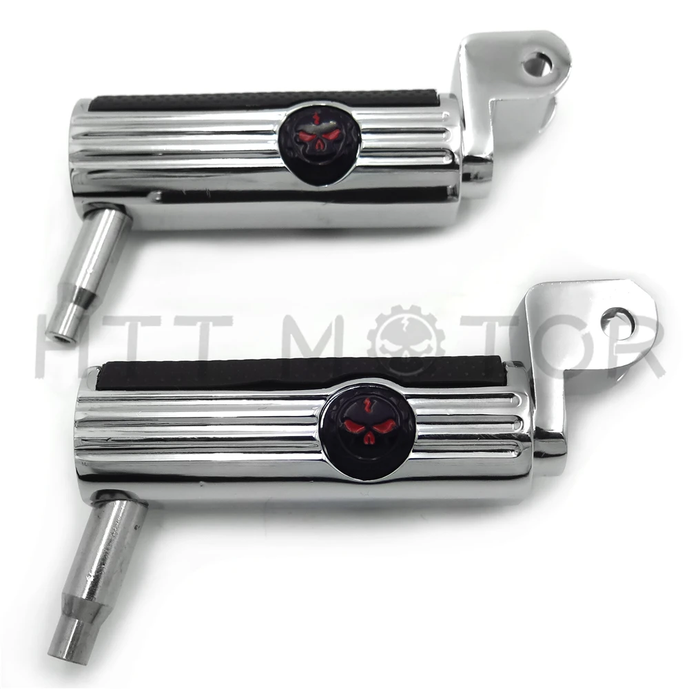 Aftermarket Череп Подножки для Honda Goldwing GL1500 Valkyrie shadow 1100 ACE Tourer