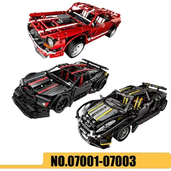 

XB Creative MOC Technic Series 07001 07002 07003 Balisong small Supercar Building Blocks Bricks Educational Toys Kids Gift