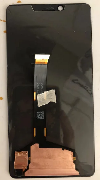 Черный 6,0 'для Aquos Sharp S3 FS8015 FS8032 2160x1080 ЖК-дисплей и сенсорный экран дигитайзер сборный сменный ЖКД FS8015 - Цвет: Черный