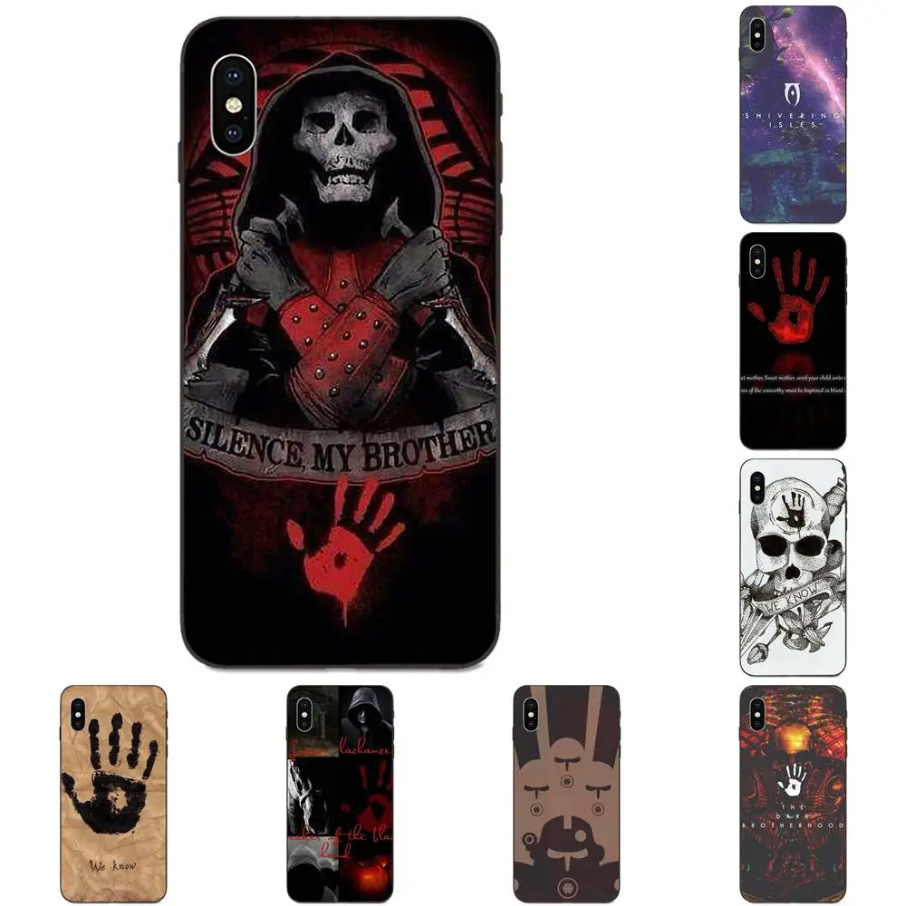 For Galaxy C5 C7 J1 J2 J3 J330 J5 J6 J7 J730 M20 M30 Ace Core Max Mini Plus Prime Pro Soft Tpu Phone Case Art Skyrim Brotherhood | Мобильные