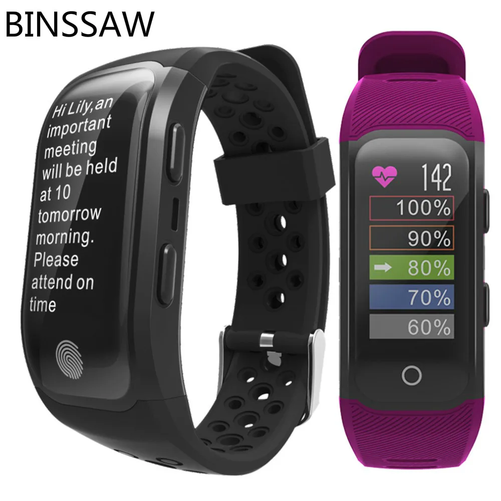 Bluetooth Smartwatch Armband Uhr Heart Rate Sport Fitness Tracker Wasserdicht 