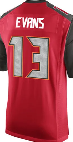 Мужские Джерси#3 Jameis Winston 13 Mike Evans 28 Vernon Hargreaves 22 Doug Martin Vapor Untouchable Limited футбольные майки